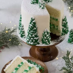 казковий різдвяний торт-1